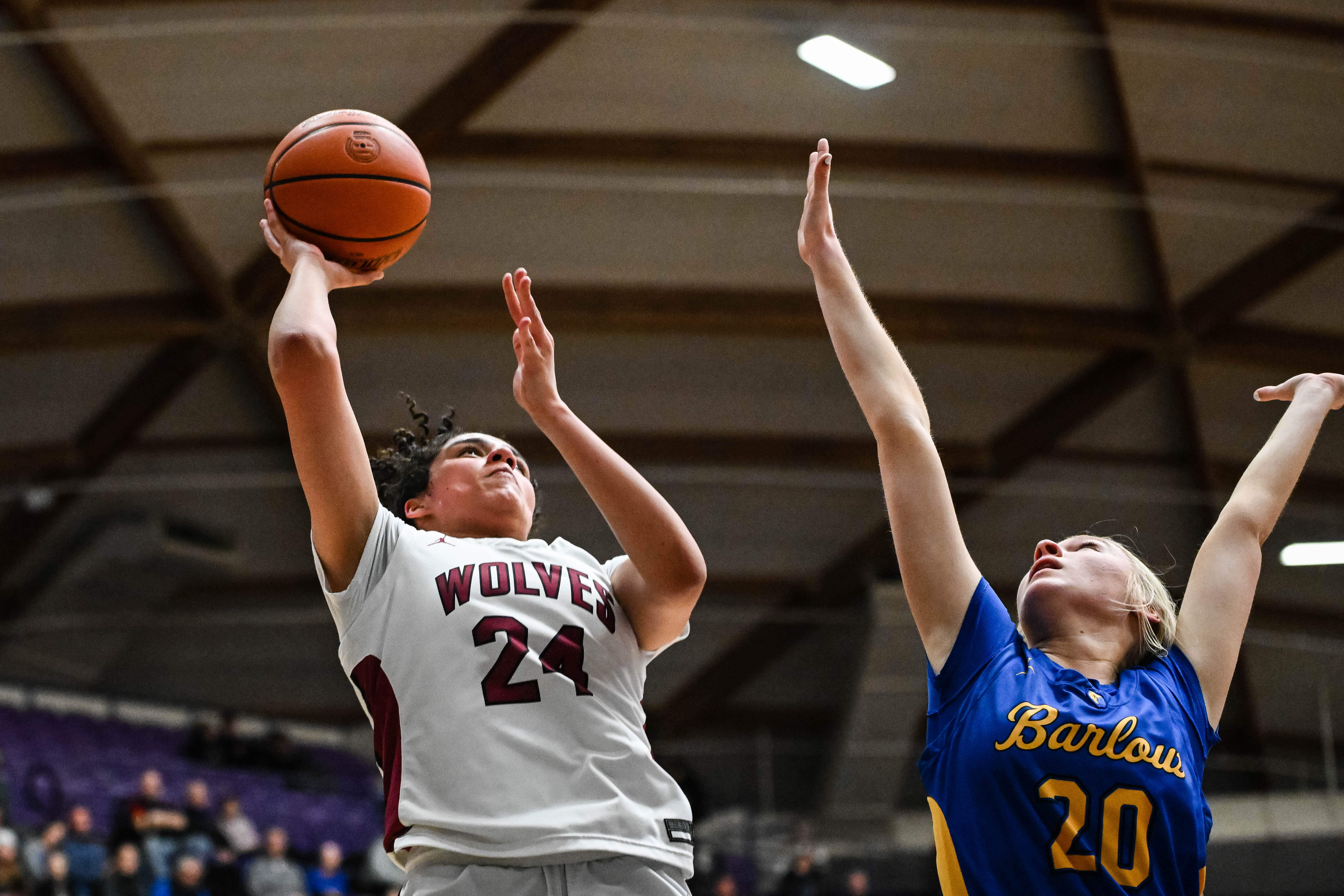 Barlow Tualatin 6A Oregon girls basketball quarterfinal Naji Saker -91